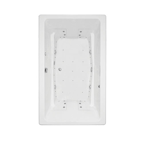 Barrett 3666 Swirl-way Combination Whirlpool and Air Massage Bath Model 5408