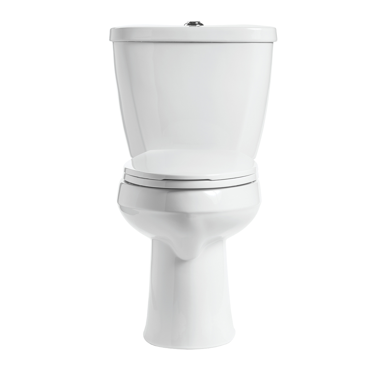 Summit® Dual Flush Elongated Chair Height Complete Toilet Kit