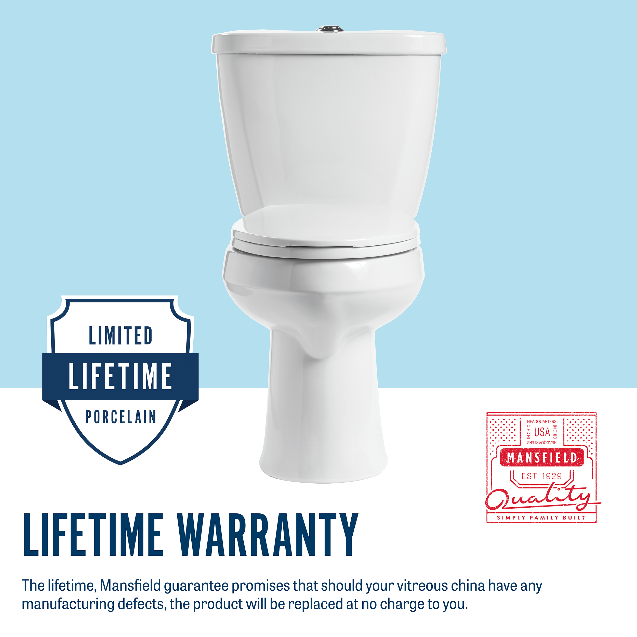 Summit® Dual Flush Elongated Chair Height Complete Toilet Kit