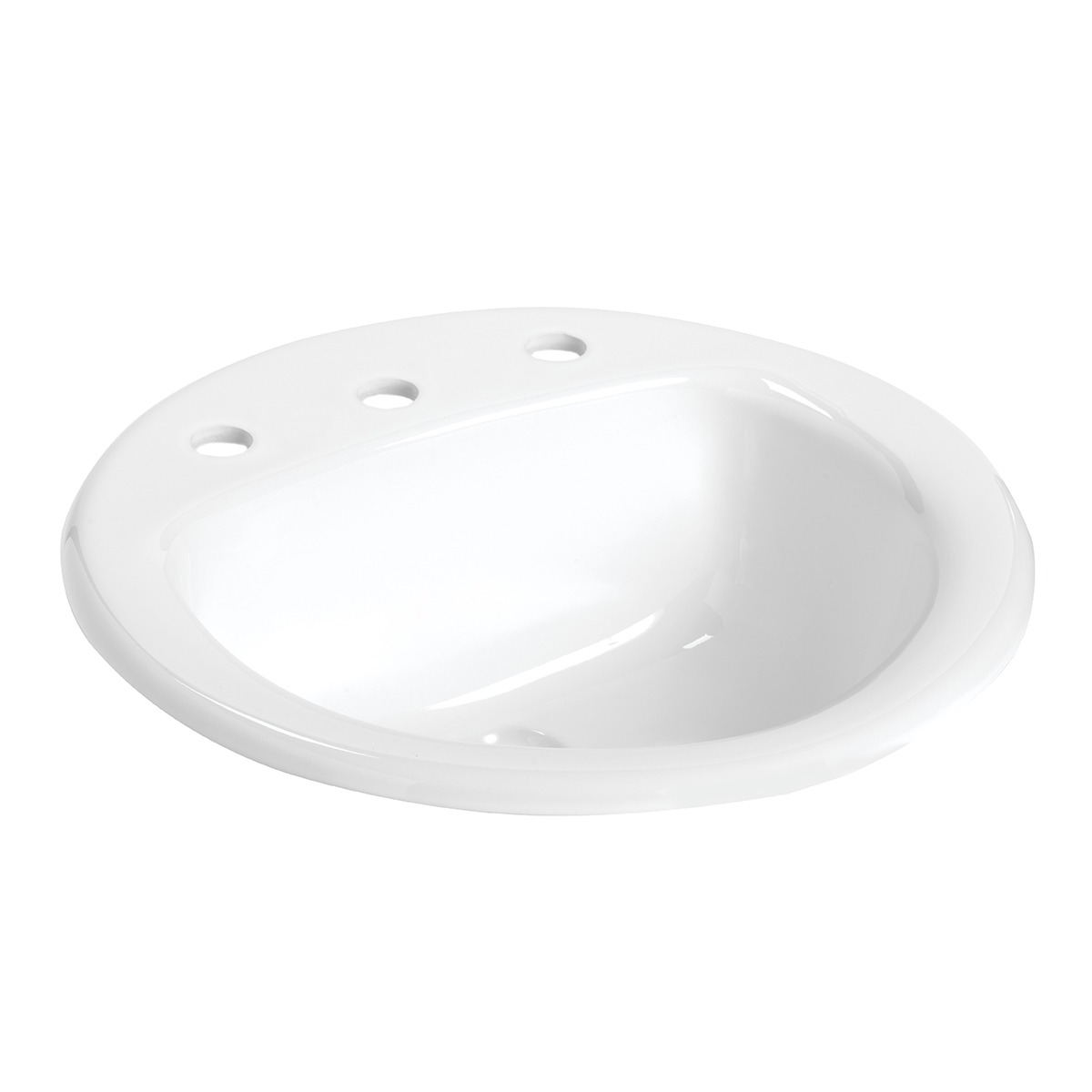 MS Round™ Drop-In Lavatory | Mansfield Plumbing MS Round™ Drop-In Lavatory | Mansfield Plumbing